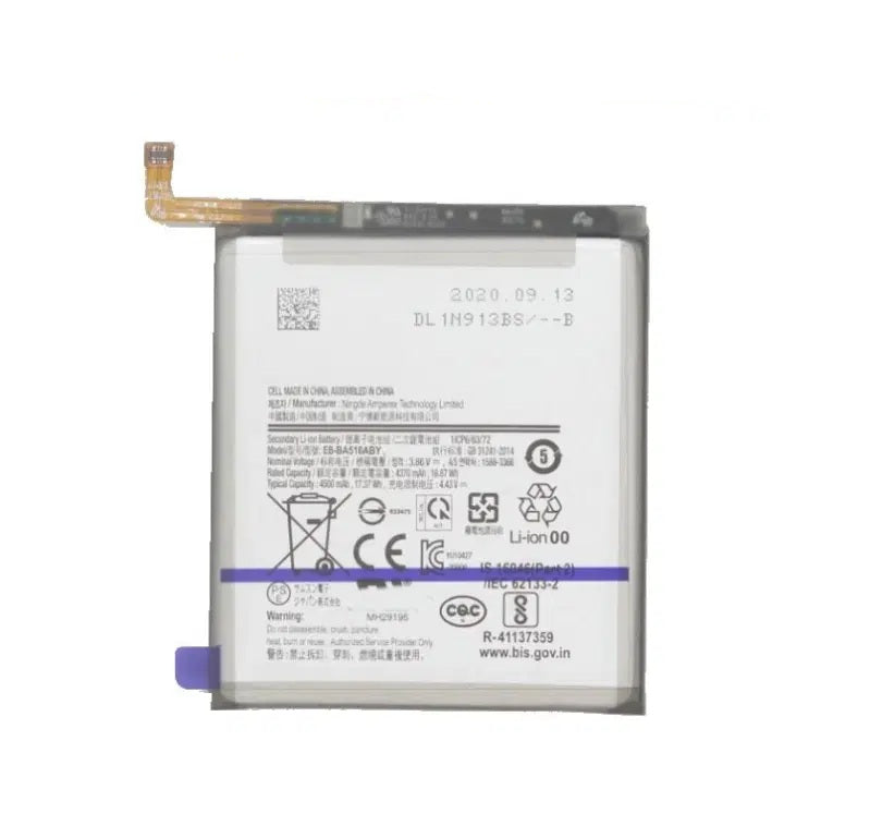 Batterie de remplacement pour Samsung Galaxy A51 5G (A516), EB-BA516ABY EB-BA516ABU Batterie de remplacement pour Samsung Galaxy A51 5G (A516), EB-BA516ABY EB-BA516ABU